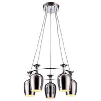 подвесная люстра arte lamp rondo a8071lm-5cc в Новосибирске