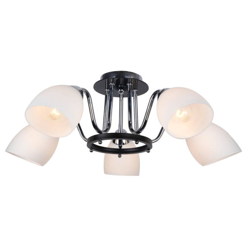 потолочная люстра arte lamp florentino a7144pl-5bk в Новосибирске