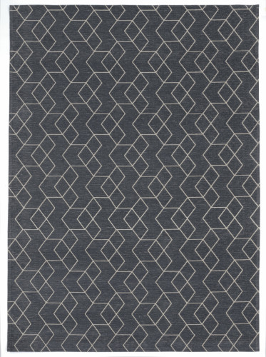 ковер cube серый/антрацит 160*230 в Новосибирске