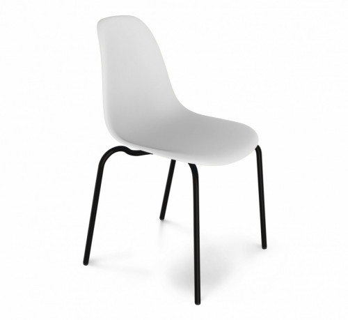 стул dsr белый s30 (eames style) в Новосибирске