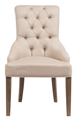 стул martine armchair кремовый лен в Новосибирске