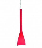 подвесной светильник ideal lux flut sp1 small rosso в Новосибирске