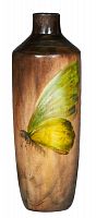 ваза настольная fresco yellow butterfly в Новосибирске