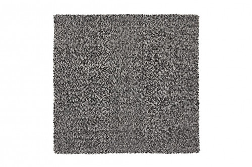ковер waan light black white 200x200 от gan в Новосибирске