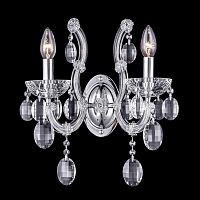 бра crystal lux hollywood ap2 chrome в Новосибирске